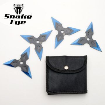 Snake Eye Tactical 4-Pcs Throwing Star Set SE-0704-5SET