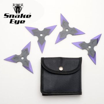 Snake Eye Tactical 4-Pcs Throwing Star Set SE-0704-6SET