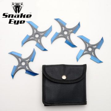 Snake Eye Tactical 4-Pcs Throwing Star Set SE-0705-5SET