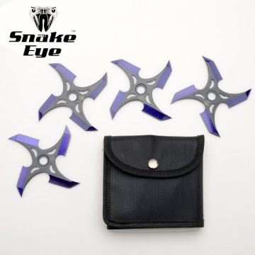 Snake Eye Tactical 4-Pcs Throwing Star Set SE-0705-6SET