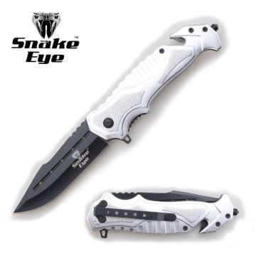Snake Eye Tactical Spring Assist Rescue Style Knife SE-1031S