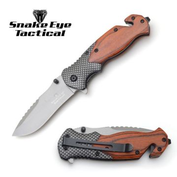 Snake Eye Tactical Spring Assist Knife SE-1195BR