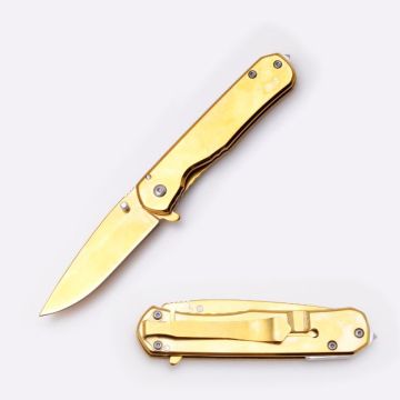 Snake Eye Tactical Ti-Coated Spring Assist Knife SE-1196GD