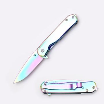 Snake Eye Tactical Ti-Coated Spring Assist Knife SE-1196RB