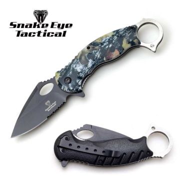Snake Eye Tactical Karambit Tactical Spring Assist SE-1301D1DP