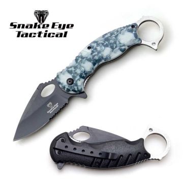Snake Eye Tactical Karambit Tactical Spring Assist SE-1301D2DP