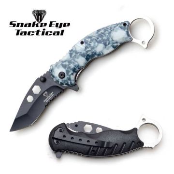 Snake Eye Tactical Karambit Tactical Spring Assist SE-1301D2TN