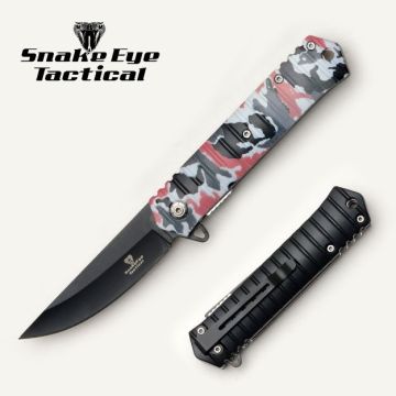 Snake Eye Tactical D6 Spring Assist knife. SE-1347D6