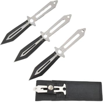 Snake Eye Tactical 3PC Throwing Knives Set SE-1968-S3-P1