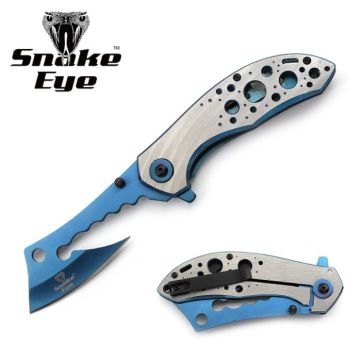 Snake Eye Tactical Spring Assist Knife SE-5079BL