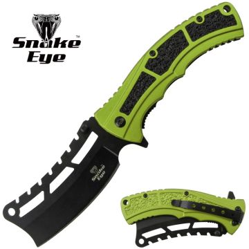 Snake Eye Tactical Heavy Duty Spring Assist Knife 4.75" Closed
