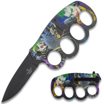 Snake Eye Tactical Spring Assist Knuckle Knife SE-5273-I