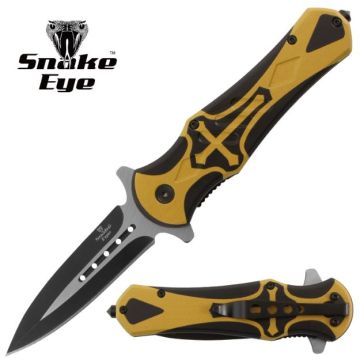 Snake Eye Tactical Spring Assist Pocket Knife SE-5289B