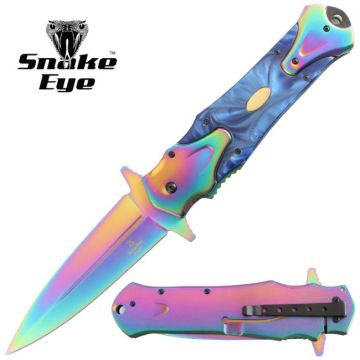 Snake Eye Tactical Jumbo Spring Assist Knife SE-5321RB