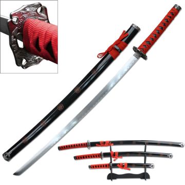 Snake Eye Tactical 3 Piece Samurai Sword Set - SW-72RD4
