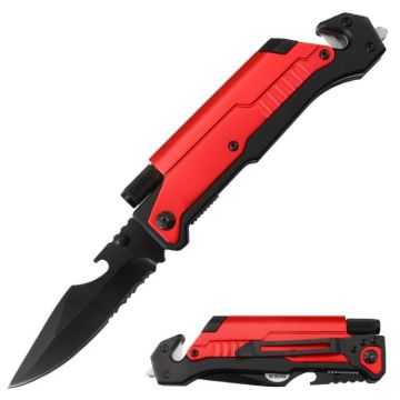 Snake Eye Tactical 6-in-1 Multi-Tool Knife SE-7576RDBK