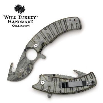 Wild Turkey Hunter's Choice Gut Hook Assist Knife SE856-CA-3