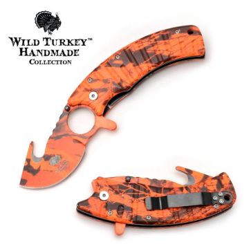 Wild Turkey Hunter's Choice Gut Hook Assist Knife SE-856-RC
