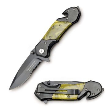Platinum Collection Rescue Style Assist Knife SE-879YE