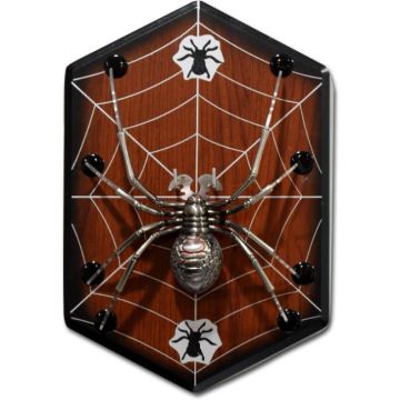 Snake Eye Black Widow Spider Fantasy Dagger 12.5" Overall