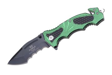Snake Eye Tactical Rescue Style Folding Knife SE-948GN