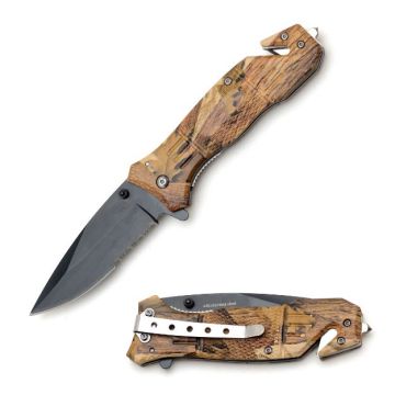 Rescue Style Spring Assist Pocket Knife SE-955BC
