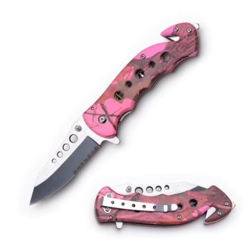 Rescue Style Spring Assist Pocket Knife SE-965PK