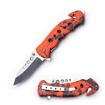 Rescue Style Spring Assist Pocket Knife SE-965RC
