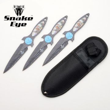 Snake Eye Tactical 3PCS Throwing Knife Collection SE-9710-3