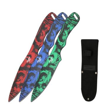 Snake Eye Tactical 3PC Throwing Knives Set SE-TK2-2