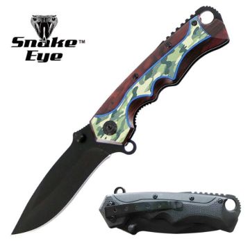 Snake Eye Tactical Spring Assist Knife Collection ST-9099-1