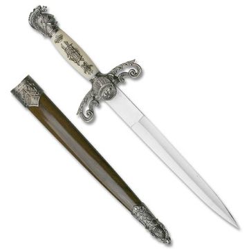 14 Inch Medieval Sword WIth Knight Pommel SW-798