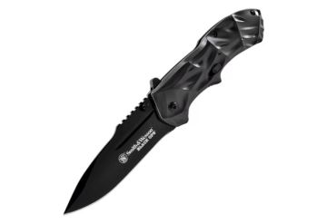 Smith & Wesson Black Ops Drop Point Blade Tactical Folding Knife