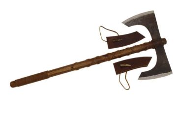 Medieval warrior brand fully functional axe 31" overall.
