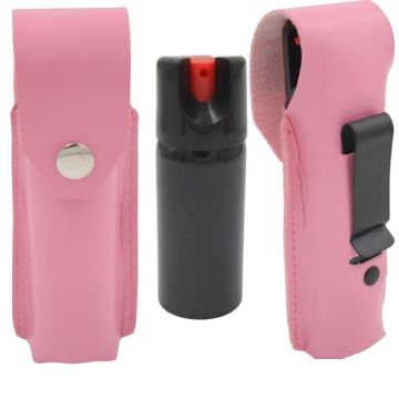 Snake eye 4oz Pepper Spray with Pink case