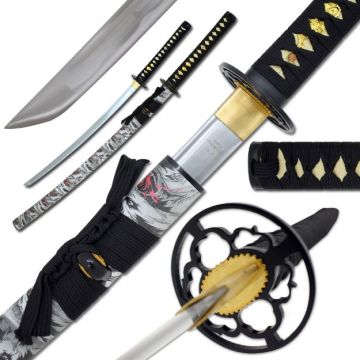 Ten Ryu Handmade Real Samurai Katana Sword TR-0398