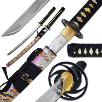 Ten Ryu Handmade Real Samurai Katana Sword TR-0402