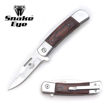 Wild Turkey Handmade Brown Wood Handle Buck Style Action Assist F