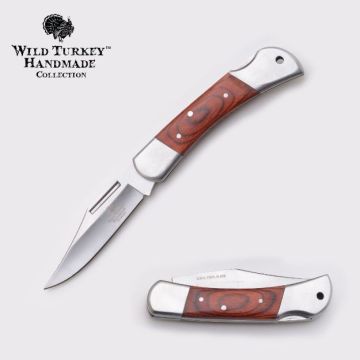 Wild Turkey Manual Folding SMALL POCKET KNIFE 3.5" CLOSED