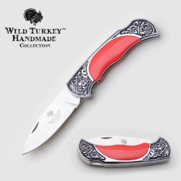 Wild Turkey Handmade Lock Back Manual Folding Knife WT-1113RD