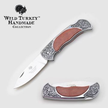 Wild Turkey Handmade Lock Back Manual Folding Knife WT-1113WD