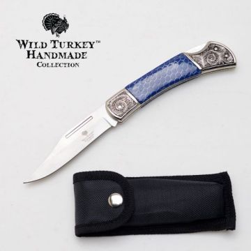 Wild Turkey Handmade Lock Back Manual Folding Knife WT-1239LBL