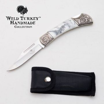 Wild Turkey Handmade Lock Back Manual Folding Knife WT-1239LBW