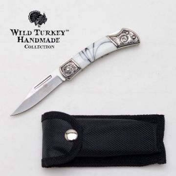 Wild Turkey Handmade Lock Back Manual Folding Knife WT-1239SBW
