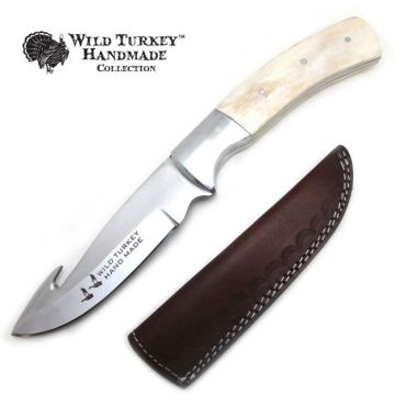 Wild Turkey Handmade Collection Fix Blade Knife 8" Overall