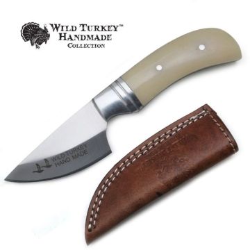 Wild Turkey Handmade Collection Fix Blade Skinner 6" overall