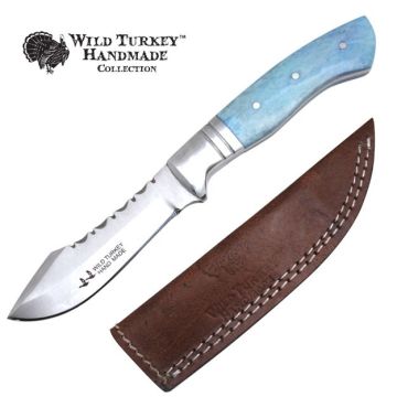 Wild Turkey Handmade Collection Fix Blade Knife 8" Overall