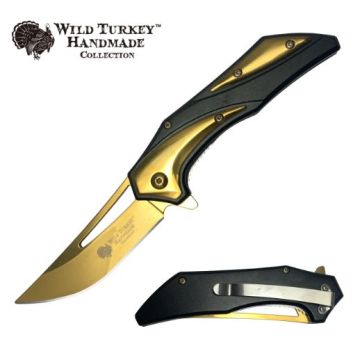 Wild Turkey Handmade Spring Assist Knife Collection