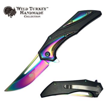 Wild Turkey Handmade Spring Assist Knife Collection