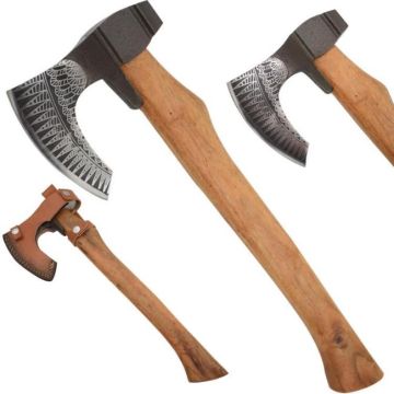 Medieval Warrior Custom Handmade 18-Inches Viking Axe WT-6109